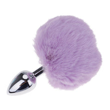 Gags & Practical Jokes Toy Metal Plug With Pure Color Fur Ball