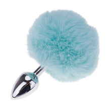 Gags & Practical Jokes Toy Metal Plug With Pure Color Fur Ball
